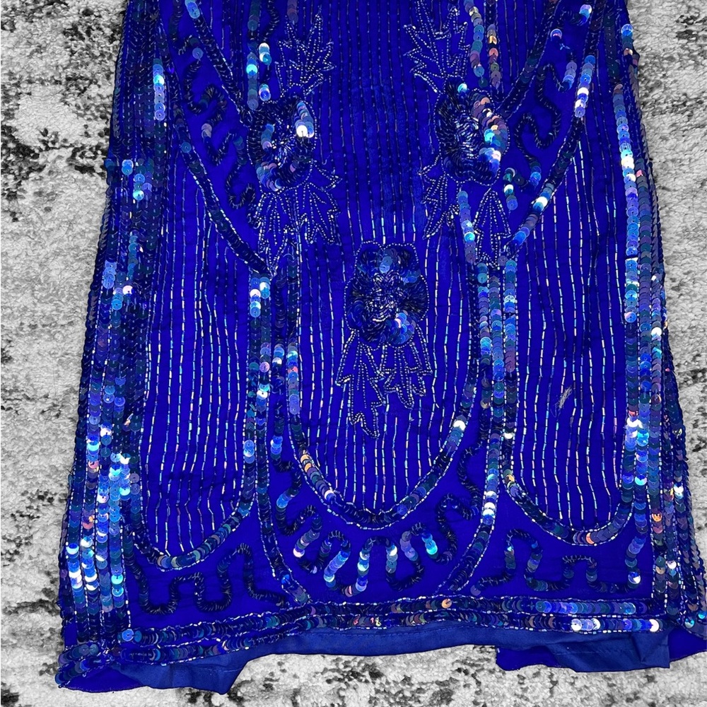 Vintage Stenay beaded dress - Picture 3 of 12